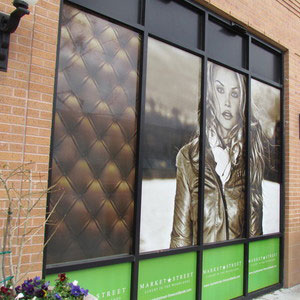 Design vinyl window graphics